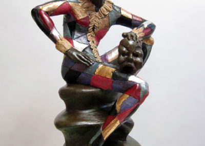 Arlecchino e il mascherone
