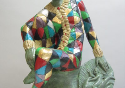 Arlecchino con medaglione