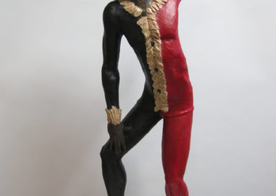 Black and red