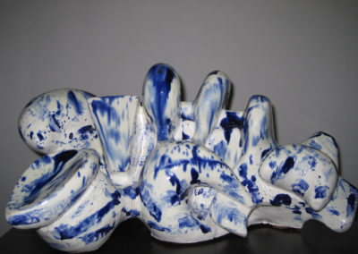 Biomorfo blu