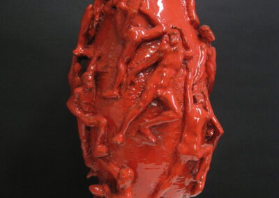 Il vaso della conoscenza rosso