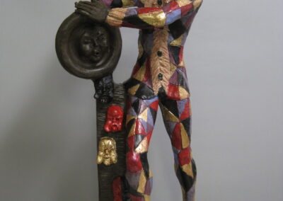 Arlecchino venditore di maschere